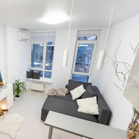 Plafoniera BONIFACY 2xE27/20W/230V diametro 33 cm bianco