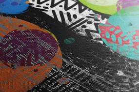 Stampa su tela – Composizione astratta