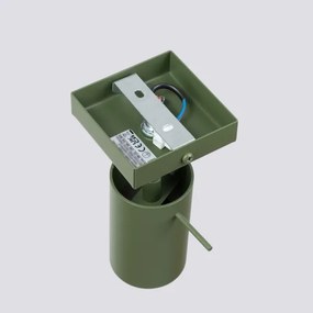 Sollux SL.1500 - Faretto da parete RING 1xGU10/10W/230V verde