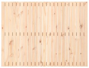 Testiera da parete 146,5x3x110 cm in legno massello di pino
