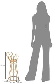 Portafiori in metallo ø 28 cm Panama - Mauro Ferretti