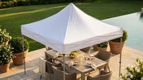 VIRIDIS - gazebo pieghevole e richiudibile completo di sacca protettiva in alluminio