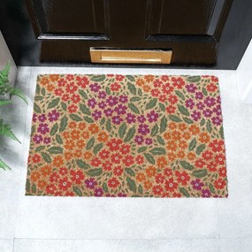 Zerbino in fibre di cocco 40x60 cm Floral – Artsy Doormats