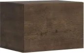 Pensile contenitore apertura a vasistas 60x40 cm Isoka Noce