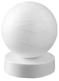 Ideal Lux - Lampada da tavolo LED CARTA 1xG9/3W/230V diametro 10 cm bianco