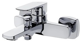 Cersanit S951-377 - Rubinetto vasca da bagno LARGA cromo lucido