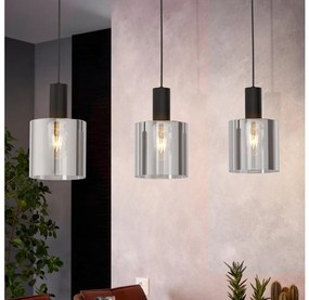 Eglo 98753 - Lampadario a sospensione con filo GOROSIBA 3xE27/40W/230V