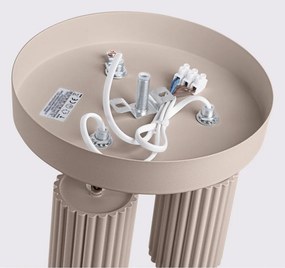 Faretto grigio tortora in metallo Gleam – Sollux