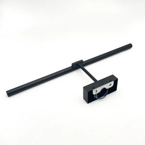 Illuminazione per specchio da bagno MIRROR LED/8W/230V 4000K IP44 60 cm nero