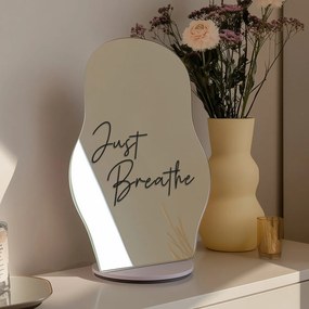 Adesivo per specchio S28 – Just Breathe