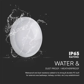 LED Plafoniera di emergenza con sensore LED/20W/230V IP65 3000/4000/6500K