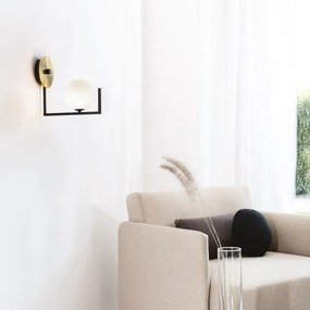 Ideal Lux - Applique a LED BIRDS 1xG9/3W/230V nero/oro