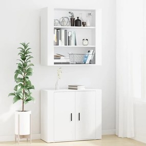 Credenza bianca in legno multistrato