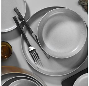 Set da tavola 16 pezzi grigio/porcellana