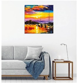 Riproduzione murale su tela, 45 x 45 cm Leonid Afremov - Wallity