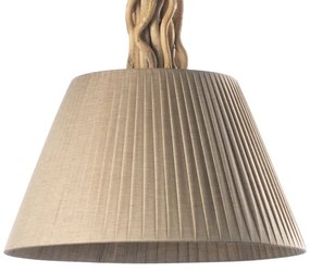 ONLI - Lampadario a sospensione con filo WOODY 1xE27/22W/230V