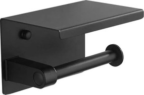 Mexen portacarta con mensola, nero - 701197-70