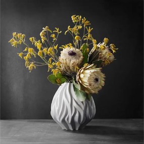 Vaso in porcellana bianca Flame - Morsø