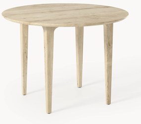 Tavolo rotondo in legno di quercia Archie, varie misure