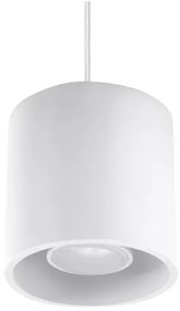 Lampadario a sospensione con filo ORBIS 1 1xGU10/40W/230V bianco