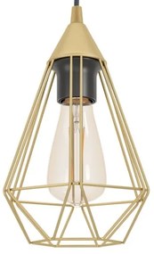 Eglo 43681 - Lampadario su corda TARBES 1xE27/60W/230V d. 17,5 cm