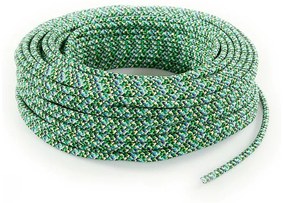 Cavo tessile 3 x 0,75 mm² L 50 m MERLOTTI verde matassa