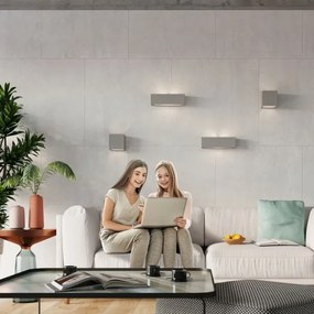 Applique VEGA 1xE27/60W/230V grigia