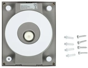Applique a LED da esterno LED/12W/230V 4000K IP65 grigio