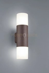 Hoosic applique da esterno doppio diffusore fusione di alluminio co...