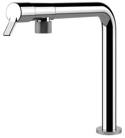 Miscelatore lavello monocomando girevole cromo fisso 60073 gessi