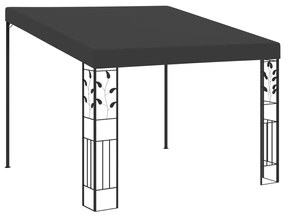 Gazebo A Parete 3x3x2,5 M Antracite /