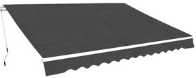 Tenda Da Sole Pieghevole Manuale 400 Cm Antracite /