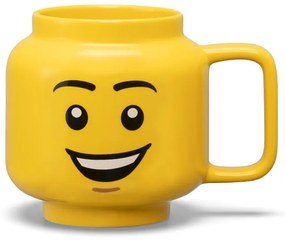 Tazza per bambini in ceramica gialla 530 ml Head - LEGO®