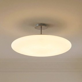Plafoniera a LED Gunda Lindby, dimmerabile, Bianco / Opale, Soggiorno / Sala da pranzo, Vetro, Moderno, Plafoniera LED