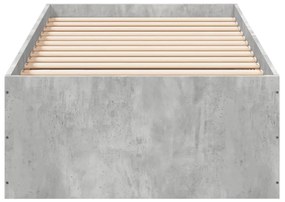 Giroletto grigio cemento 100x200 cm in legno multistrato