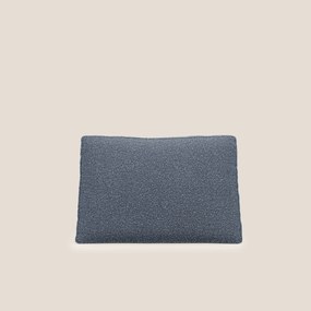 Nettuno cuscino schienale realizzato in tessuto bouclè impermeabile T07 blu