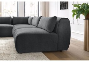 Divano angolare grigio (variabile) Jeanne - Bobochic Paris