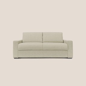 Nixon Divano letto matrimoniale con materasso 20 cm in tessuto impermeabile T03 beige