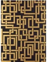 Farrow & Ball Carta da parati Enigma - Black/ Gold