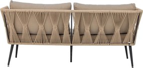 Divano da giardino beige Pavone - Bloomingville