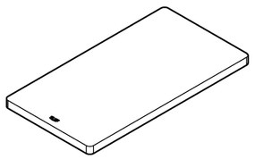 GROHE 40750HV0 - Tagliere in legno 450 × 240 × 19 mm