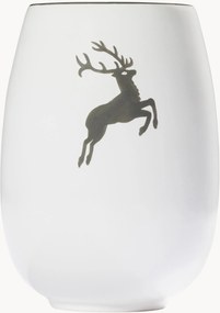 Vaso fatto a mano Grauer Hirsch, alt. 15 cm
