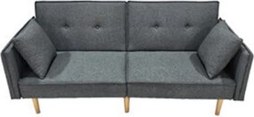 Divano Letto Con Cuscini 187X91X83Cm Relaxa Grey-18