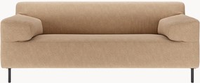 Divano 2 posti marrone-beige/nero freistil180, larg. 182 cm