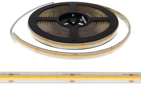 Striscia LED COB 15W/m 24VDC IP67 5m Professional Colore Bianco Freddo 5.700K
