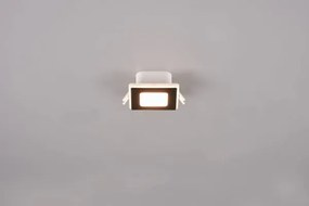 Faretto nimbus led quadrato con bordo nero 653410132