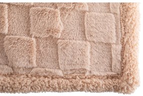 Coperta marrone in micropile 150x200 cm Rava – Tiseco Home Studio