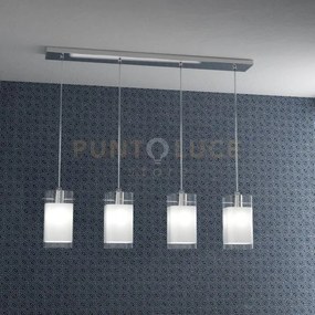 Wild sospensione 4 luci 1104-s4
