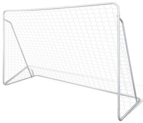 Set Porta Da Calcio İn Acciaio 240 X 90 X 150 Cm Alta Qualità /