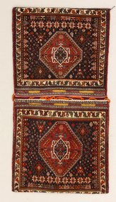 Gashghai Tappeto 70x140 (Iran) Annodato A Mano